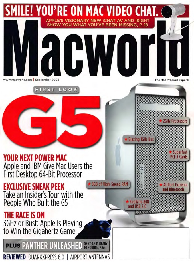 apple mac g5 restore